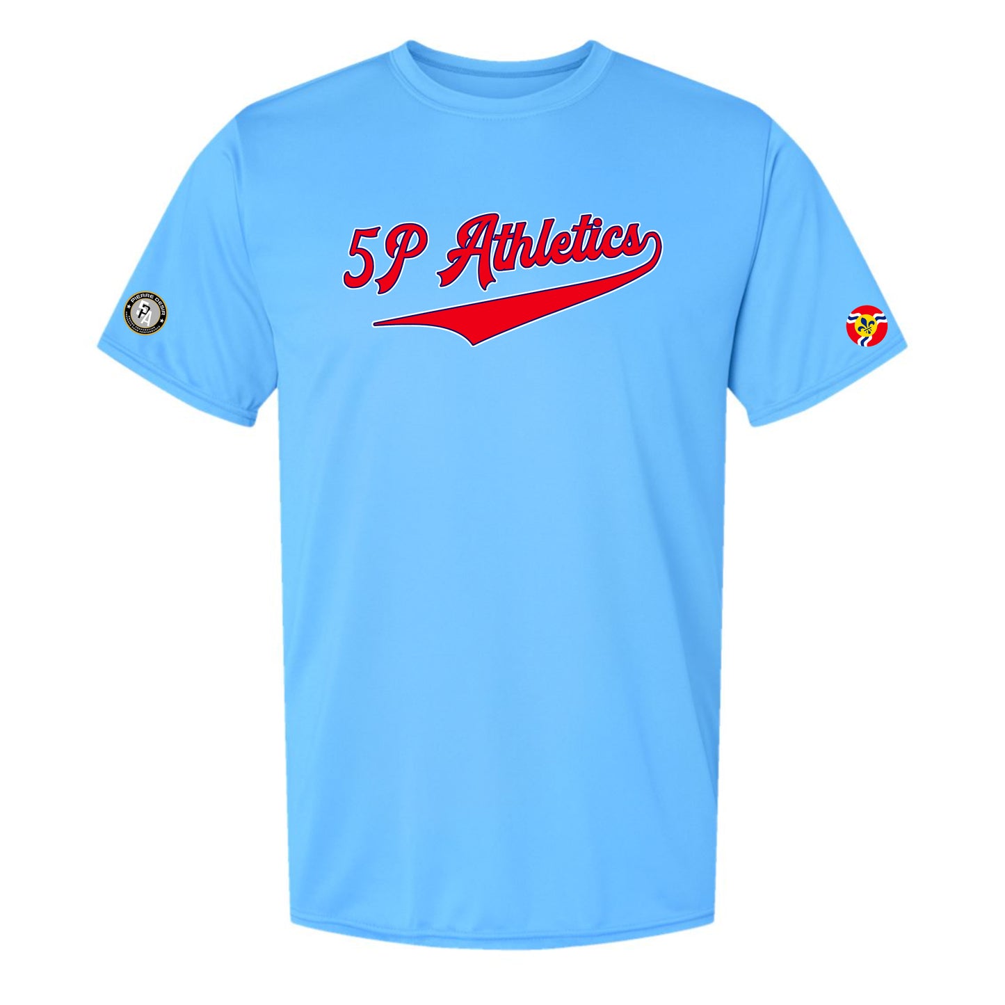 5P Athletics Tee | Powder Blue