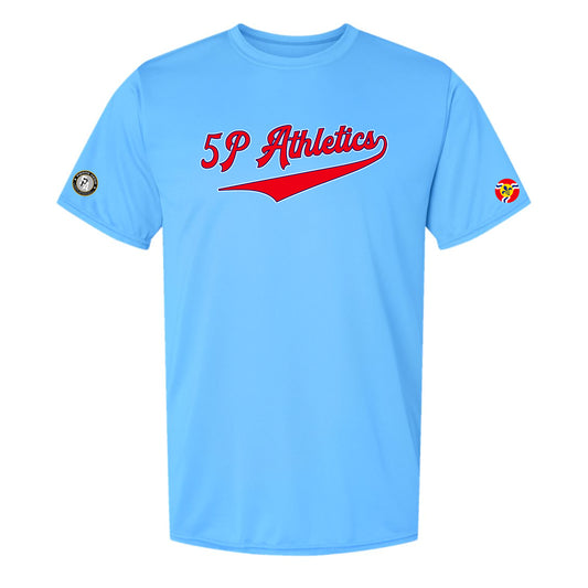 5P Athletics Tee | Powder Blue